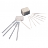 SPATULA MIXARE UNICA FOLOSINTA 100 BUCATI LARIDENT