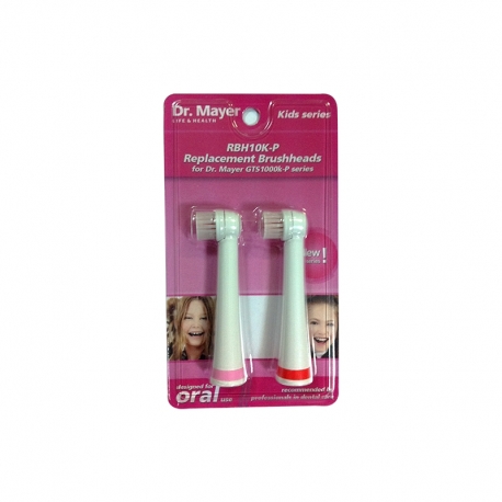 Capete Pentru Periuta Electrica Copii GTS1000K Pink Dr.Mayer