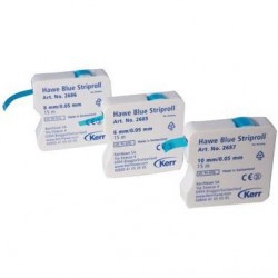 BANDA CELULOID ROLA BLUE 15M/10MM KERR