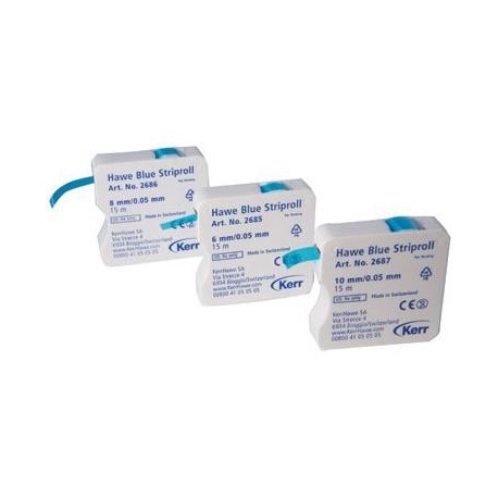 BANDA CELULOID ROLA BLUE 15M/10MM KERR