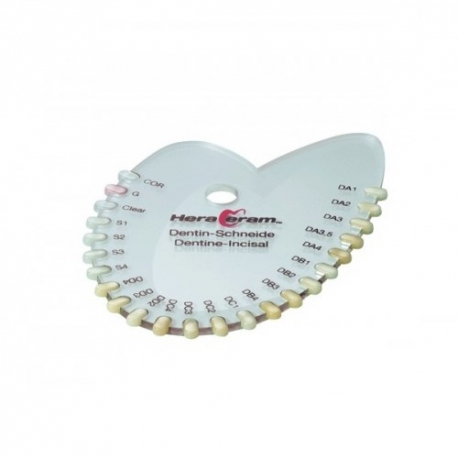 HeraCeram Shade Guide Dentine-Incisal Heraeus Kulzer