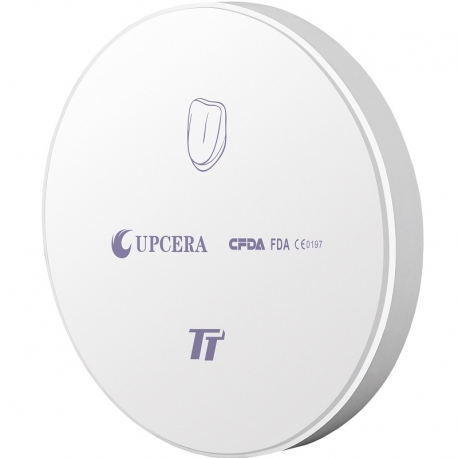 Disc zirconiu alb TT 98x25mm Upcera