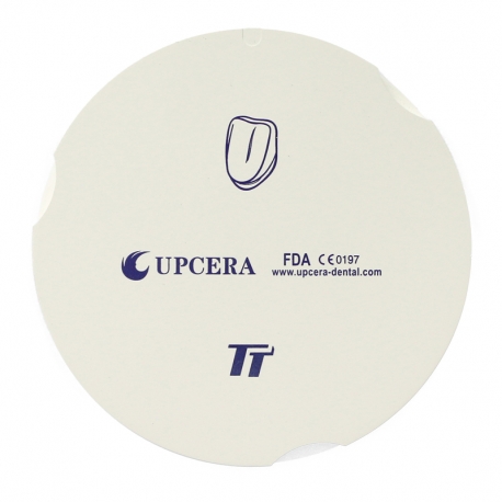 Disc zirconiu alb TT ZZ 95x22mm Upcera