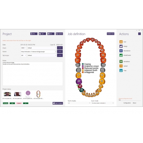 Program CAD/CAM exocad Standard exocad