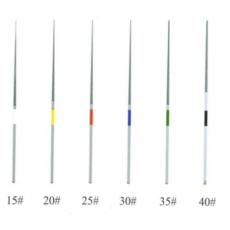 Ace asortate Ni-TI K-File pentru ansa endo Woodpecker