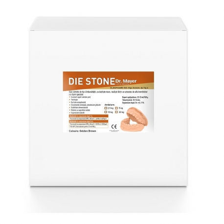 Gips HiroDieStone synthetic golden brown 10kg