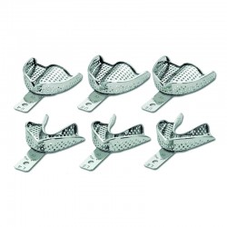 Set 6 linguri amprenta perforate Medenta