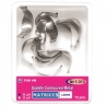 MATRICI METAL CONTURATE LARGE 12buc TOR 1.313