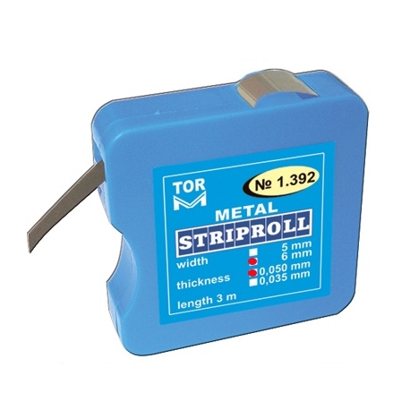 Matrice metal rola Tofflemire 3m * 6mm patrata 1.392