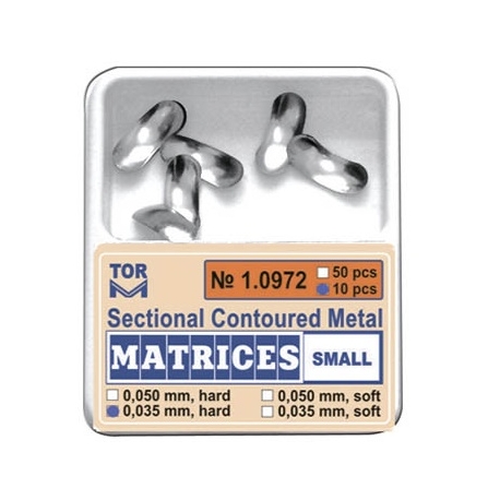 Matrici sectionale tip Palodent 3.5mm small 50 bucati TorVM