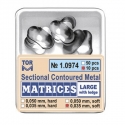Matrici sectionate tip palodent 3.55mm Large cu bordura 50buc 1.0974-50