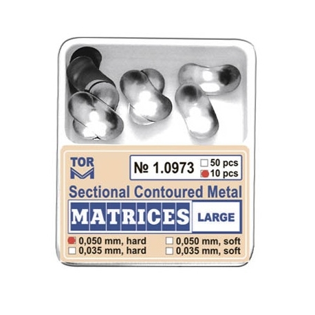 Matrici sectionate tip palodent 3.5mm Large 50buc 1.0973-50