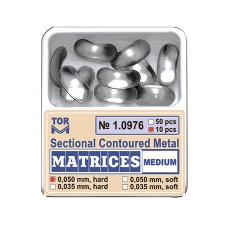 Matrici sectionate tip palodent 3.5mm Large 50buc 1.0976-50