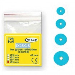 Discuri pt finisat compozit 12mm Coarse Blue 40buc 1.731