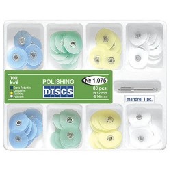 Kit universal 80 discuri finisat + mandrina TorVM