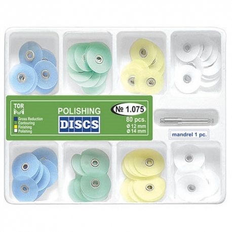 Kit universal 80 discuri finisat + mandrina TorVM