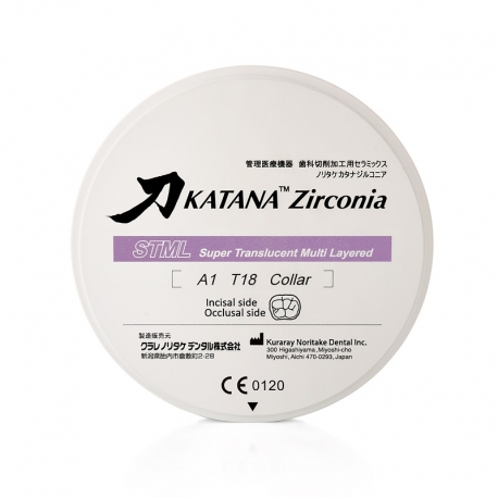 Disc zirconiu Katana Zirconia STML 98 x 14mm Kuraray Noritake