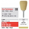 Polipanti Acrilate Exa Technique HP Galbeni - 6 buc.