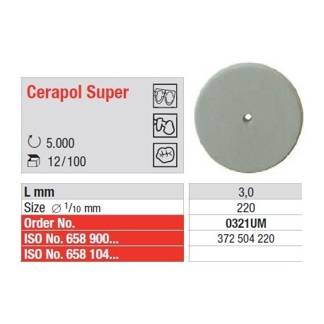 Polipanti Ceramica Cerapol Super Gri nemontate