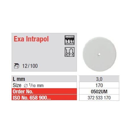 Polipanti Universali Nemontati Exa Intrapol Albi - 100 buc. 
