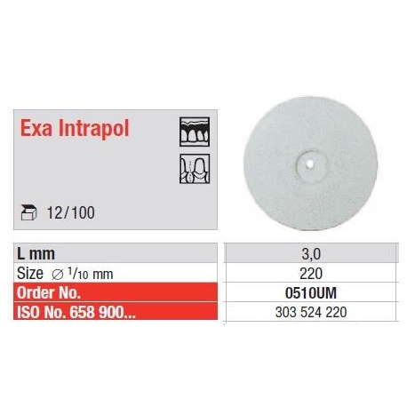 Polipanti Universali Nemontati Exa Intrapol Albi - 100 buc.