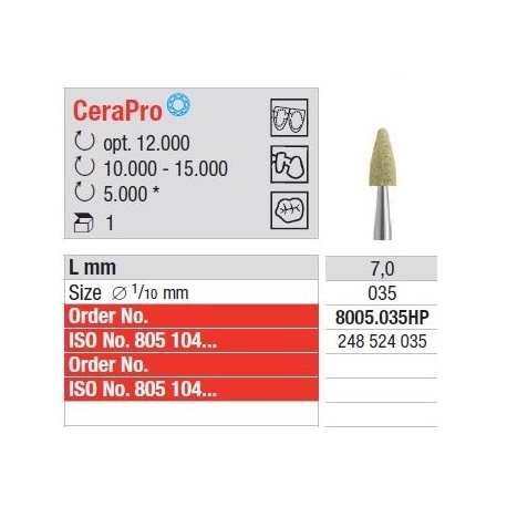 Freze CeraPro - Flame  8005  035HP