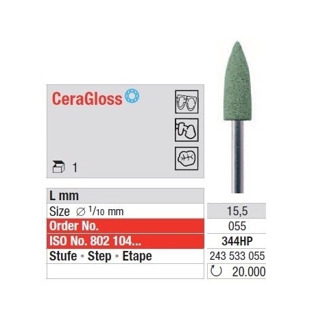 Polipant Ceramica CeraGloss HP Montat - Pasul 1: Verde 