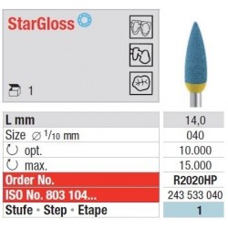 Freze StarGloss HP - blue - wheel  R102 0HP
