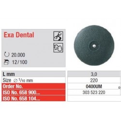 Polipanti Universali Nemontati Exa Dental Negri - 12 buc.