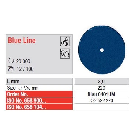 Polipanti Blue Line Nemontati - 12 buc.