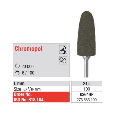 Polipanti Aliaj CrCo si NP Chromopol Maro - 6 buc.