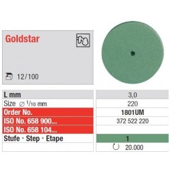 Freze GoldStar unmounted - green  1801 UM-12