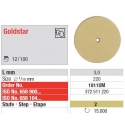 Freze GoldStar unmounted - yellow  1811 UM-12