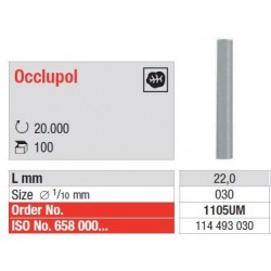 Polipanti Ocluzali Nemontati Occlupol Gri Deschis - 100 buc