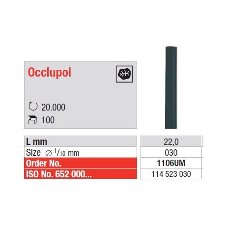 Polipanti Ocluzali Nemontati Occlupol - 100 buc.