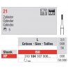 Freze Steel bur  21.1 4 008