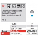 Freze TC Cutter Cross Cut Coarse 7110  031HP