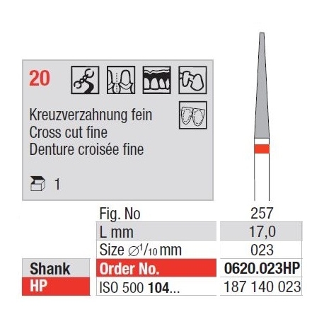 Freze TC Cutter Cut Fine 20 