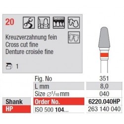 Freze TC Cutter Cut Fine 20