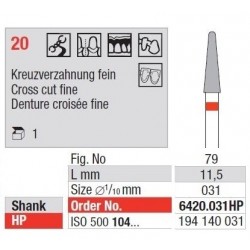 Freze TC Cutter Cut Fine 20