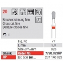 Freze TC Cutter Cross Cut Fine 7020  060HP