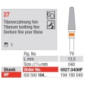 Freze TC Cutter Titanium Cut Fine 27 