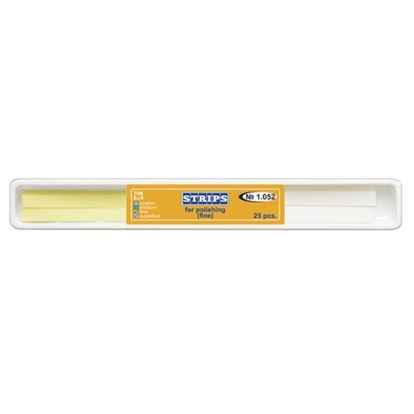 Benzi celuloid abrazive fine yellow/white 25bucati TorVM