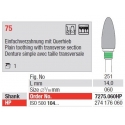 Freza TC Cutter Plain 75 pentru taierea tulpinilor 