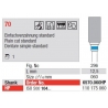 Freze TC Cutter Plain Cut Standard 70  
