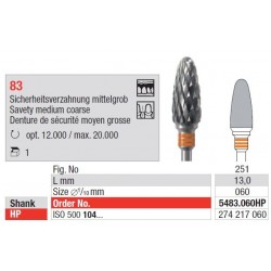 Freze TC Cutter Safety medium coarse 5483  060HP