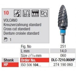 Freze TC Cutter VOLCANO Cross Cut Standard DLC- 0110 023HP