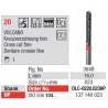 Freze TC Cutter VOLCANO Cross Cut Fine DLC- 0120 023HP