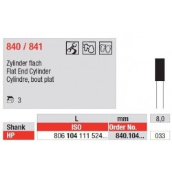 Freze Diamant Cilindru cu Cap Turtit HP 840 - 3 buc. 