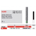 Freze Diamant Cilindru cu Margini Rotunjite HP 6842KR - 3 buc. 